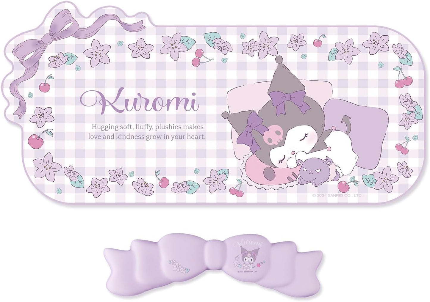 Kawaii Anime Mouse Pad Wrist Rest Set for Gaming and Office