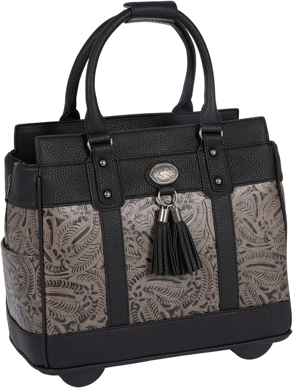 Rolling Laptop Bag for Women with Wheels - Stylish & Functional