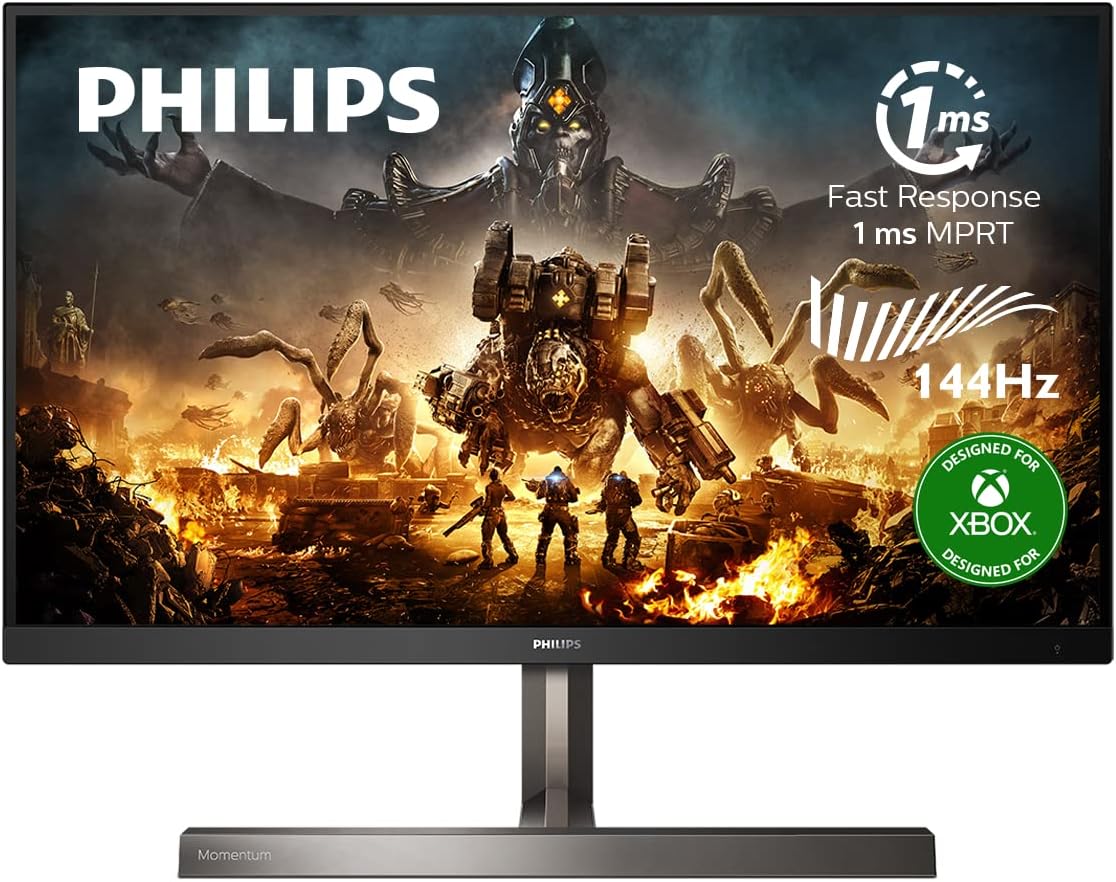 Philips 32 4K HDR Gaming Monitor for Xbox - 144Hz Refresh, 1ms Response