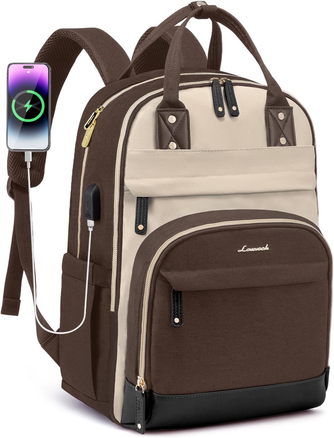 LOVEVOOK Laptop Backpack for Women - Stylish and Functional