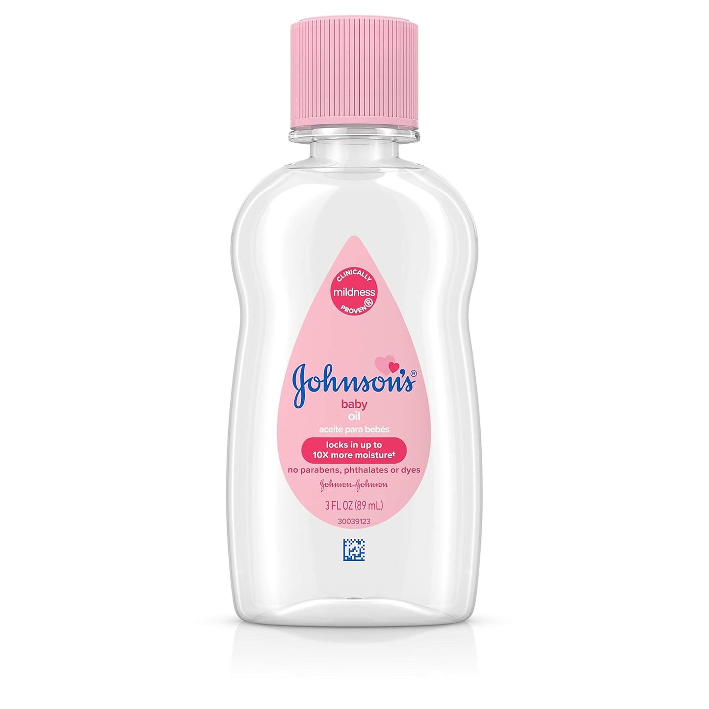 Johnson's Baby Oil: Prevents Moisture Loss, 3 fl. oz