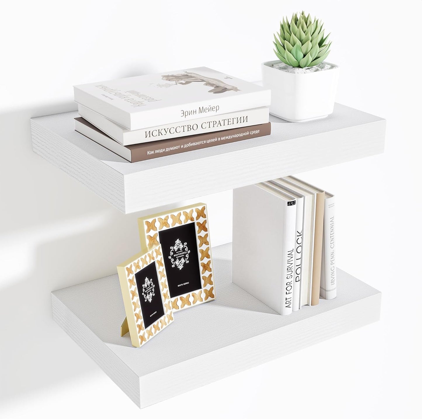 Fun Memories 16 Inch Floating Shelves for Stylish Home Decor