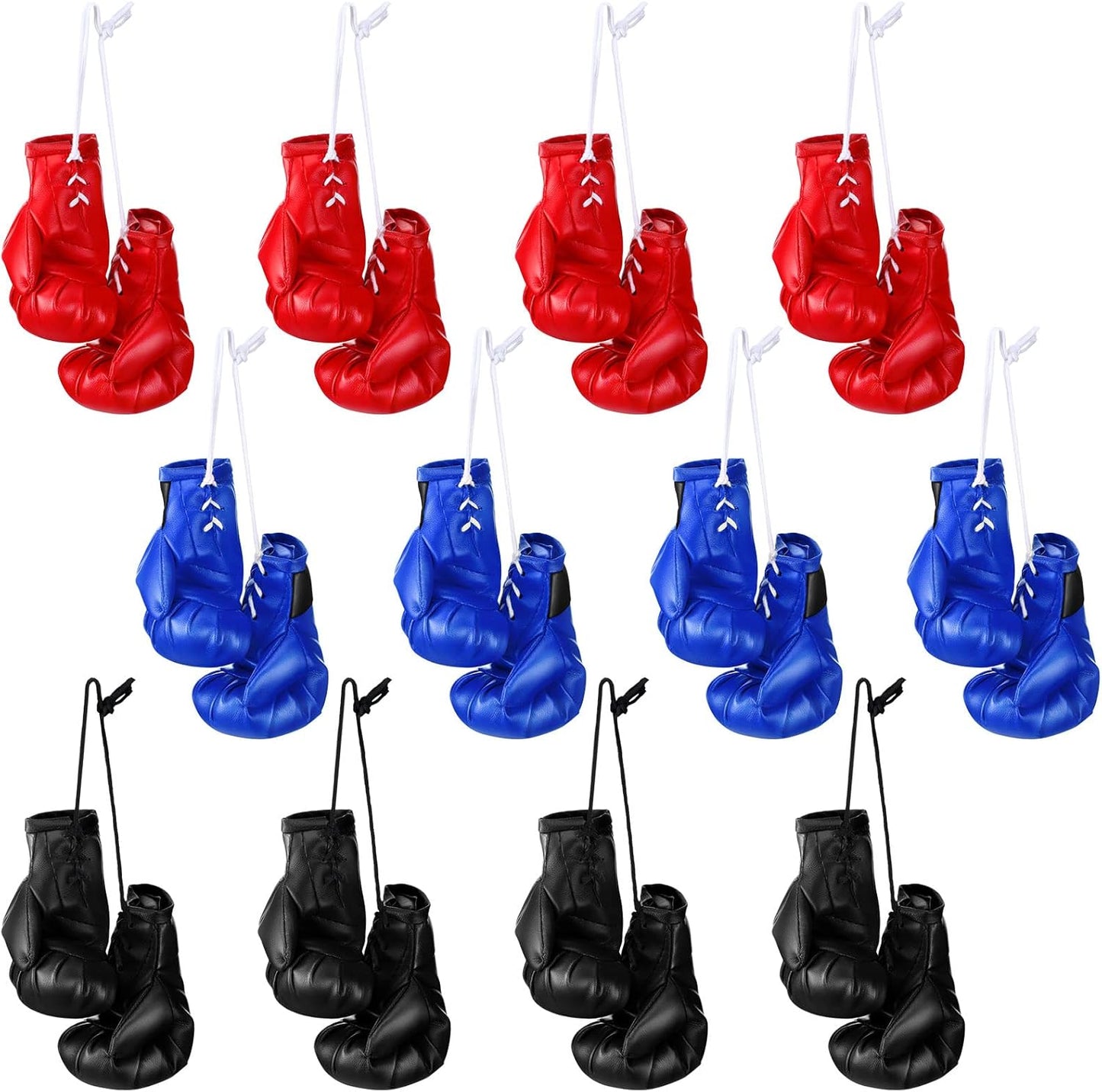 Batiyeer Mini Boxing Gloves: Perfect Car Mirror Decor