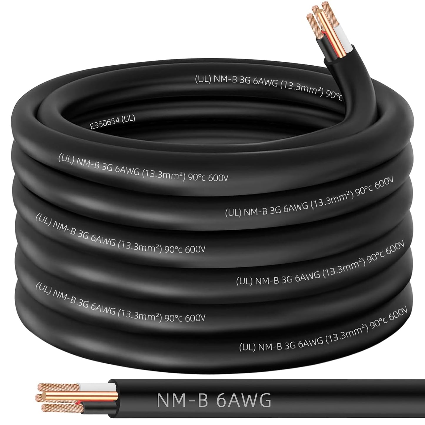 NM-B 6/3 Wire with Ground for Reliable Indoor Electrical Wiring