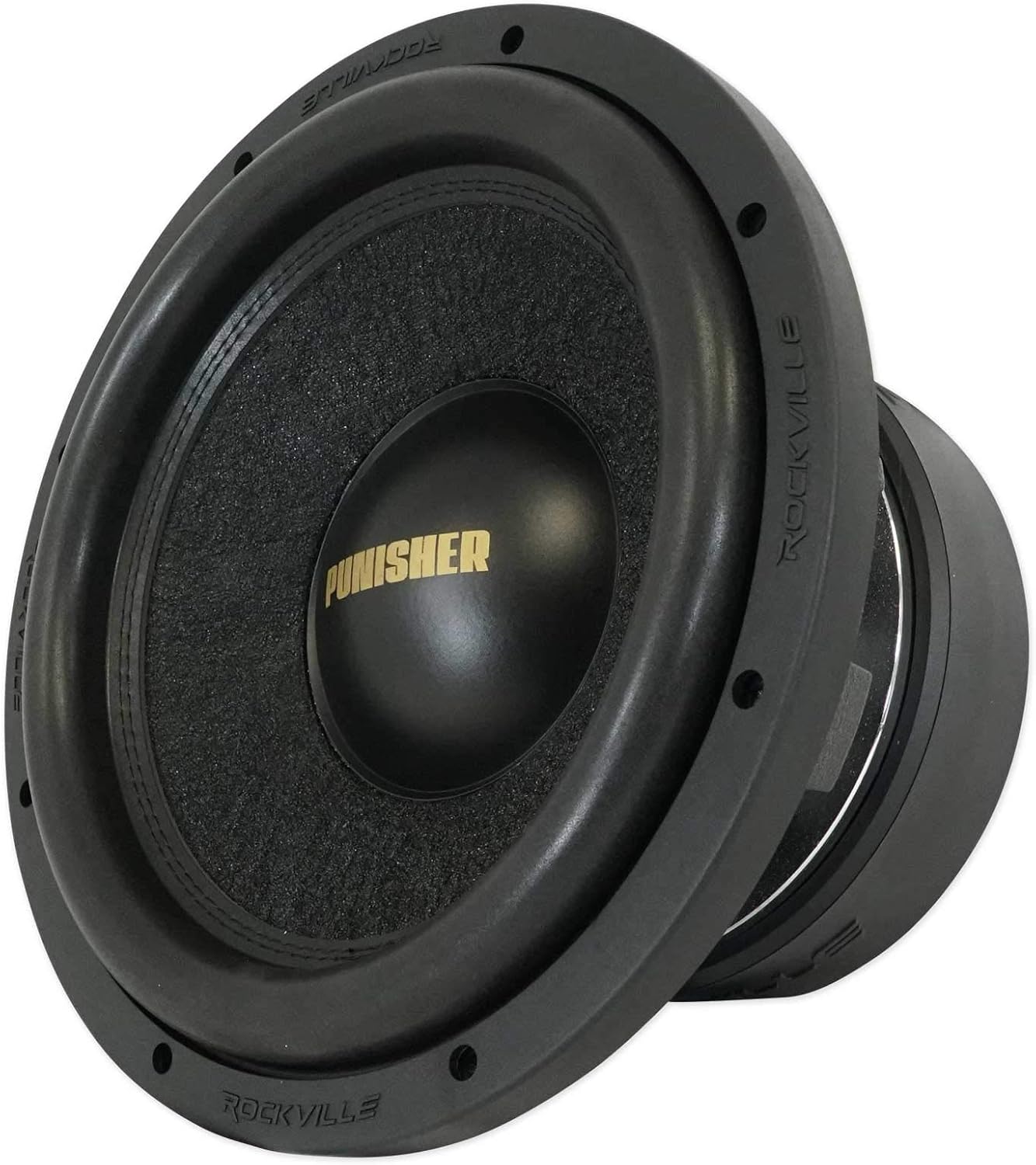 Rockville Punisher 12D2 12in Subwoofer for Powerful Bass Output