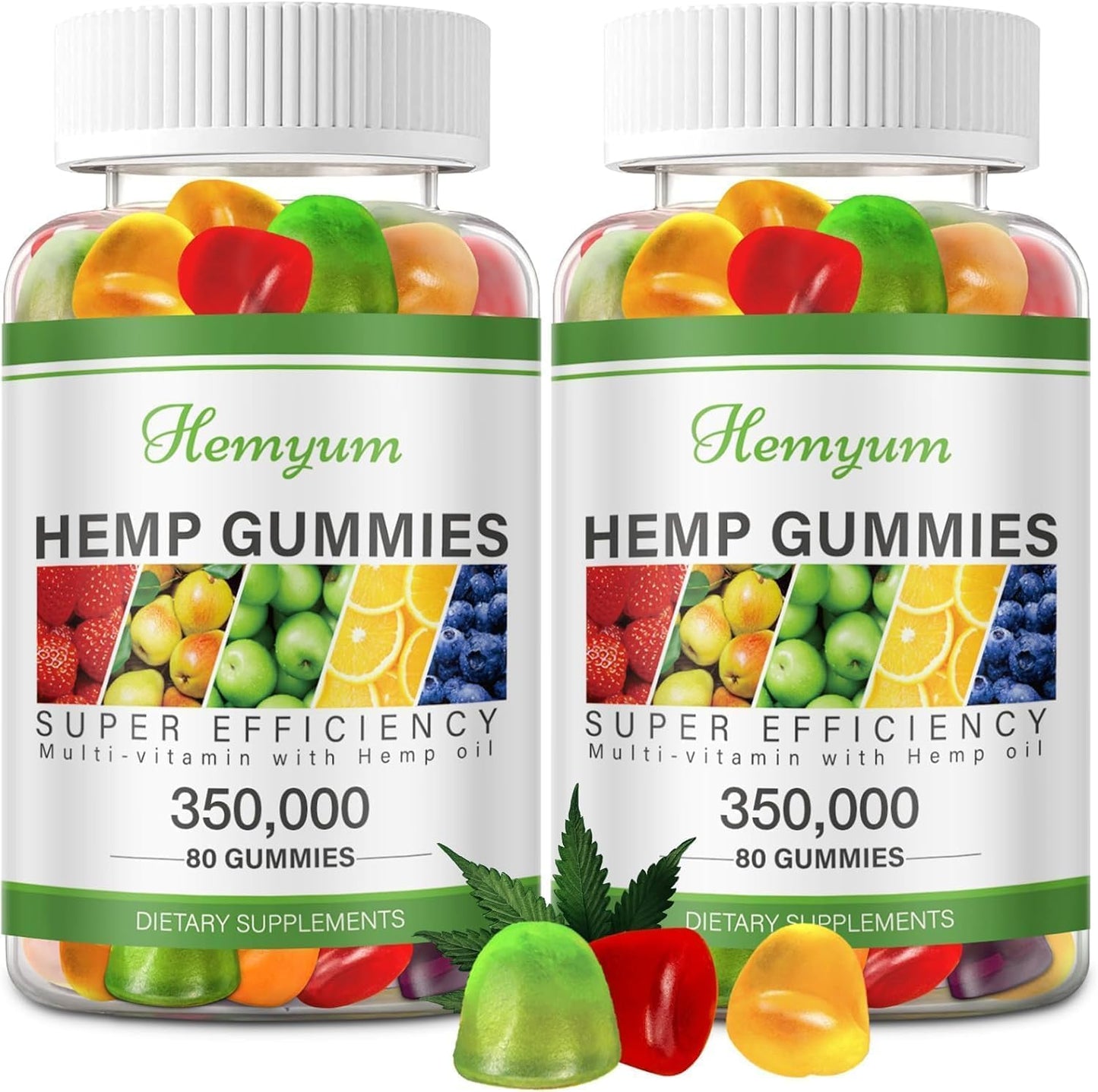 High Potency Organic Hemp Gummies for Sleep, Pain, and Anxiety