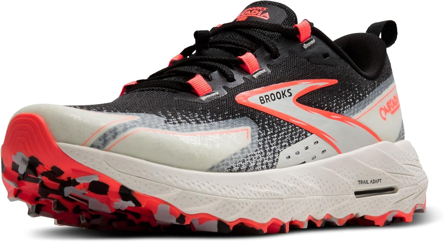 Brooks Womens Cascadia 18 Trail Running Shoe for Comfort