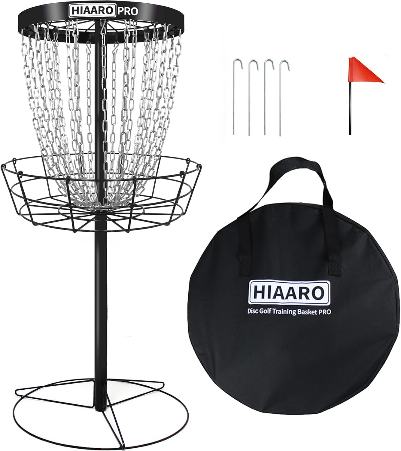 Ultimate Disc Golf Bundle: PRO Basket + Carrying Bag