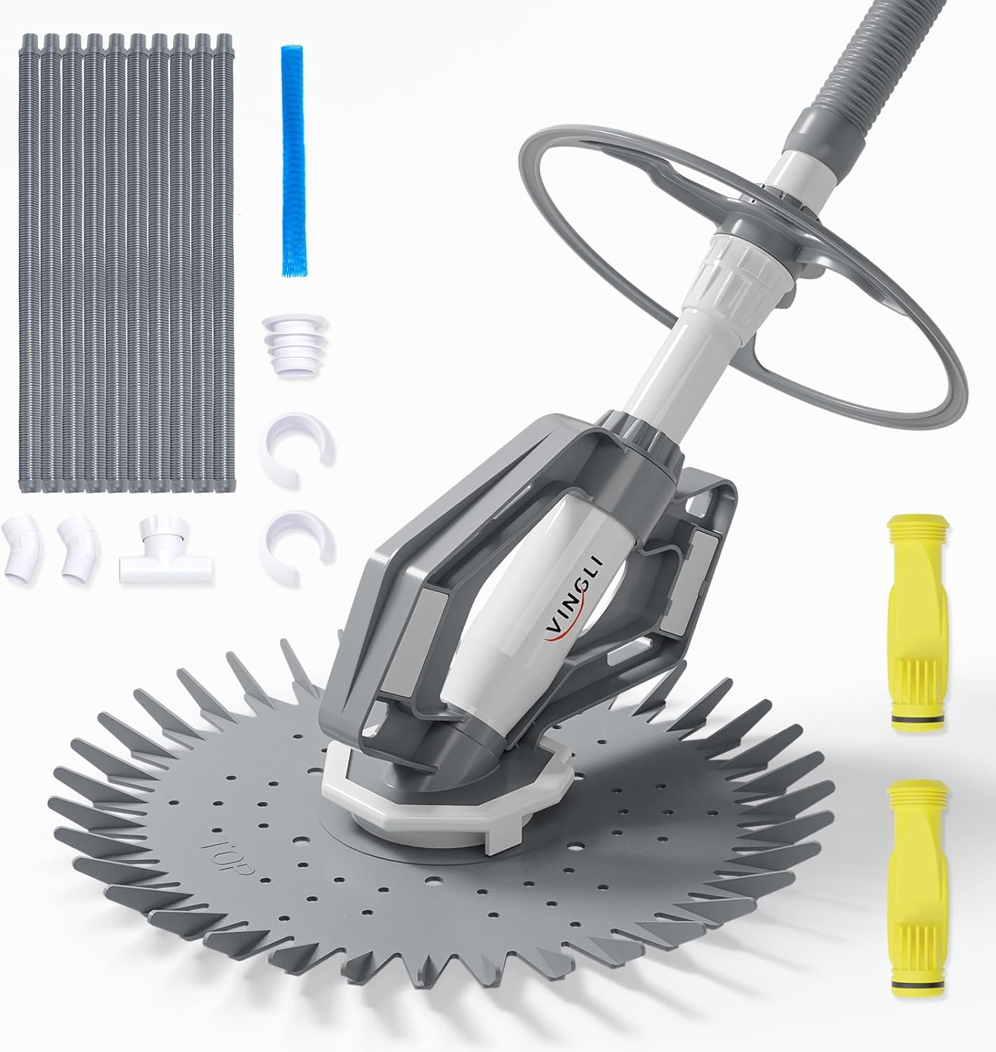 VINGLI Pool Vacuum Automatic Cleaner for Above Ground Pools