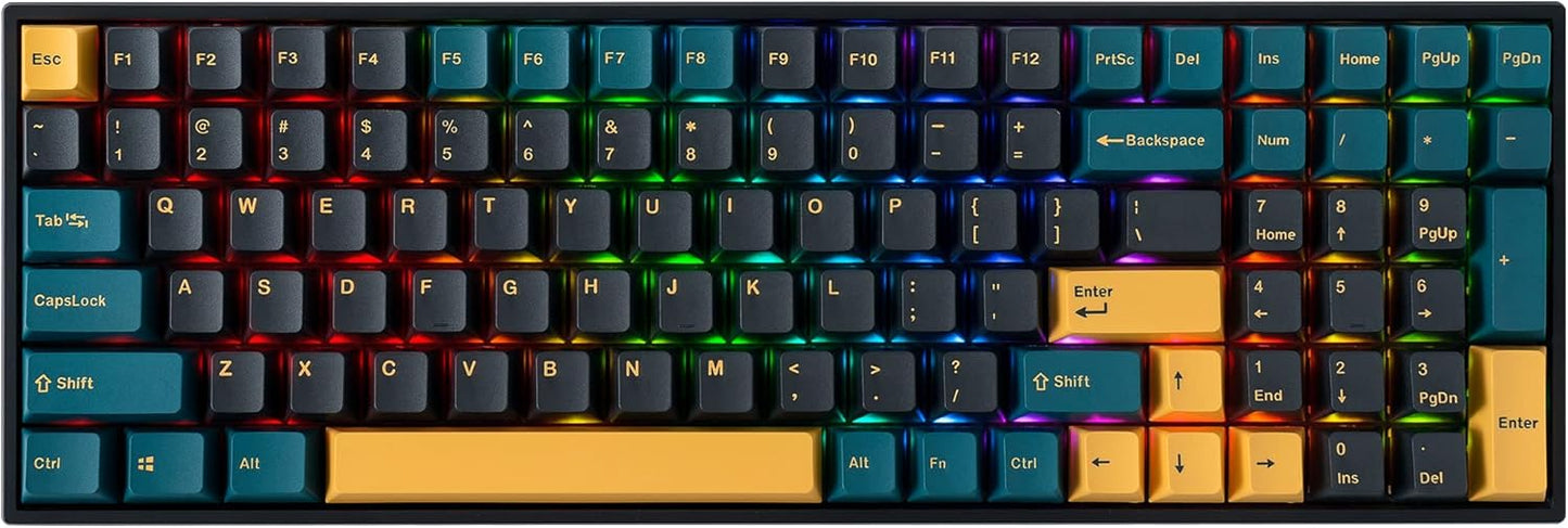 BOYI TK96 Mars Green RGB Wireless Mechanical Keyboard Review