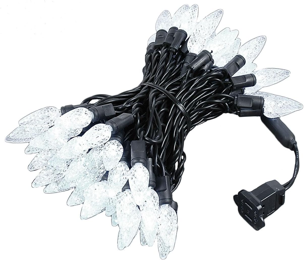24FT 70 LED C6 Permanent Christmas Lights for Festive Events