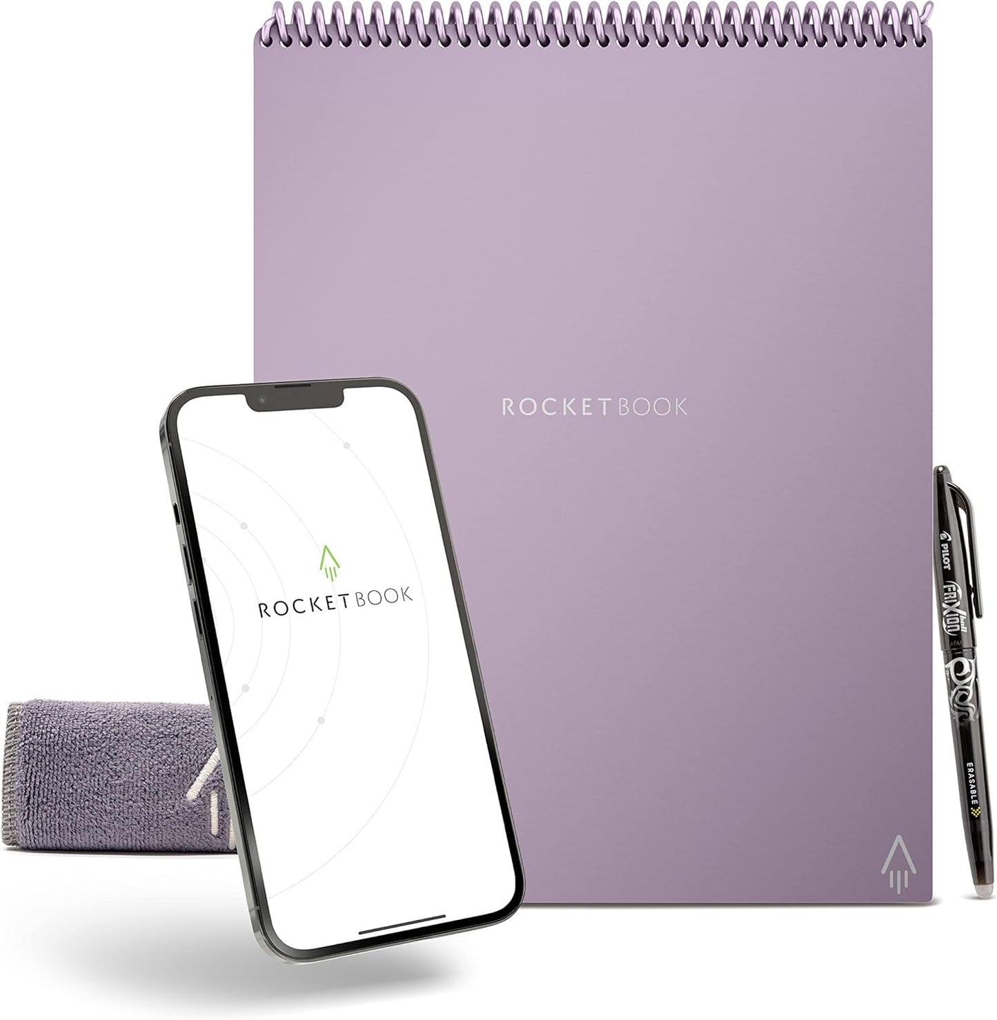 Rocketbook Lightspeed Lilac Reusable Notebook
