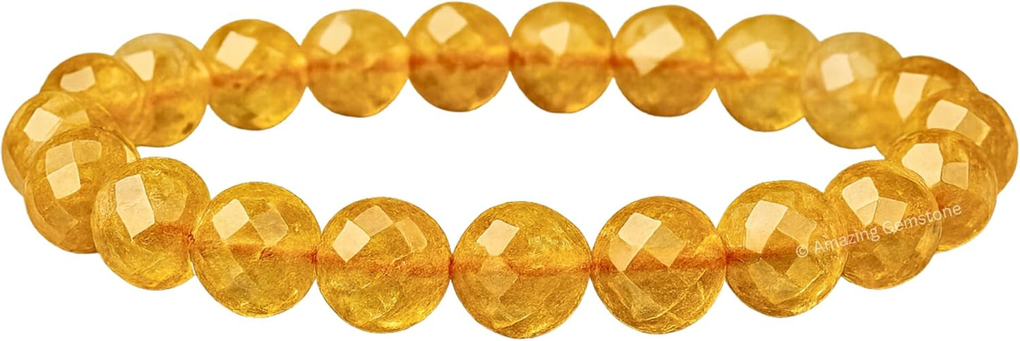 Handmade Faceted Bracelets for Natural Style and Energy Boost
