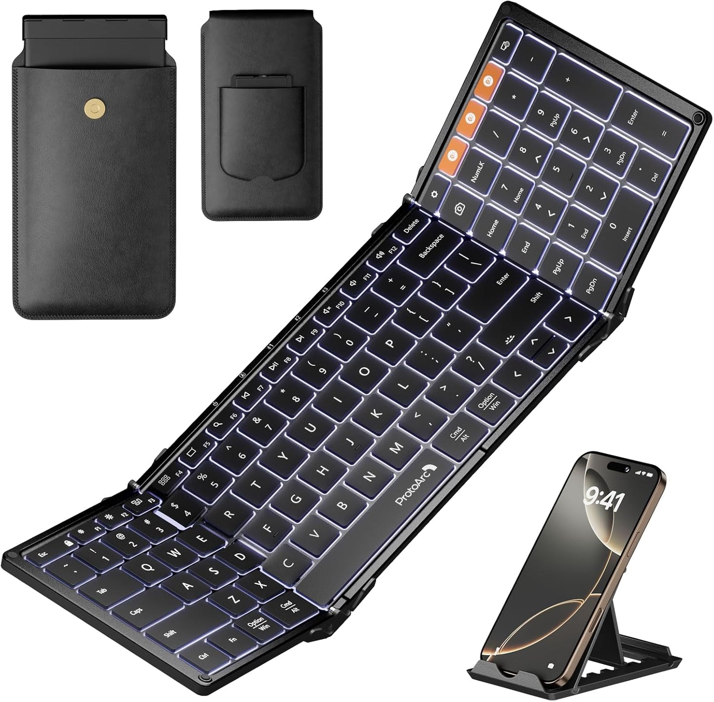 Travel in Style with ProtoArc Backlit Keyboard