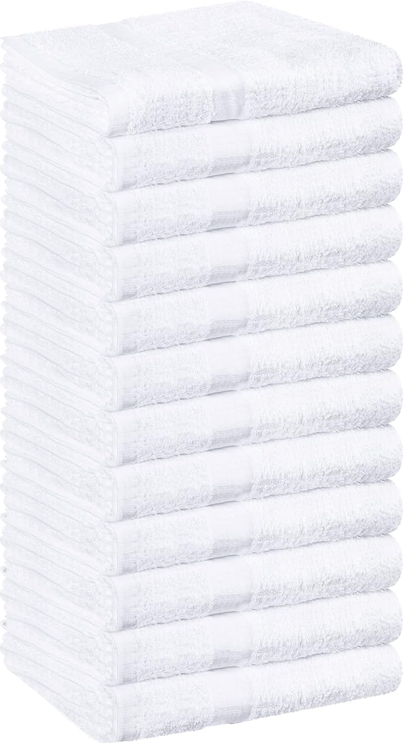 Highly Absorbent Cotton Salon Towels for Home and Spa Use