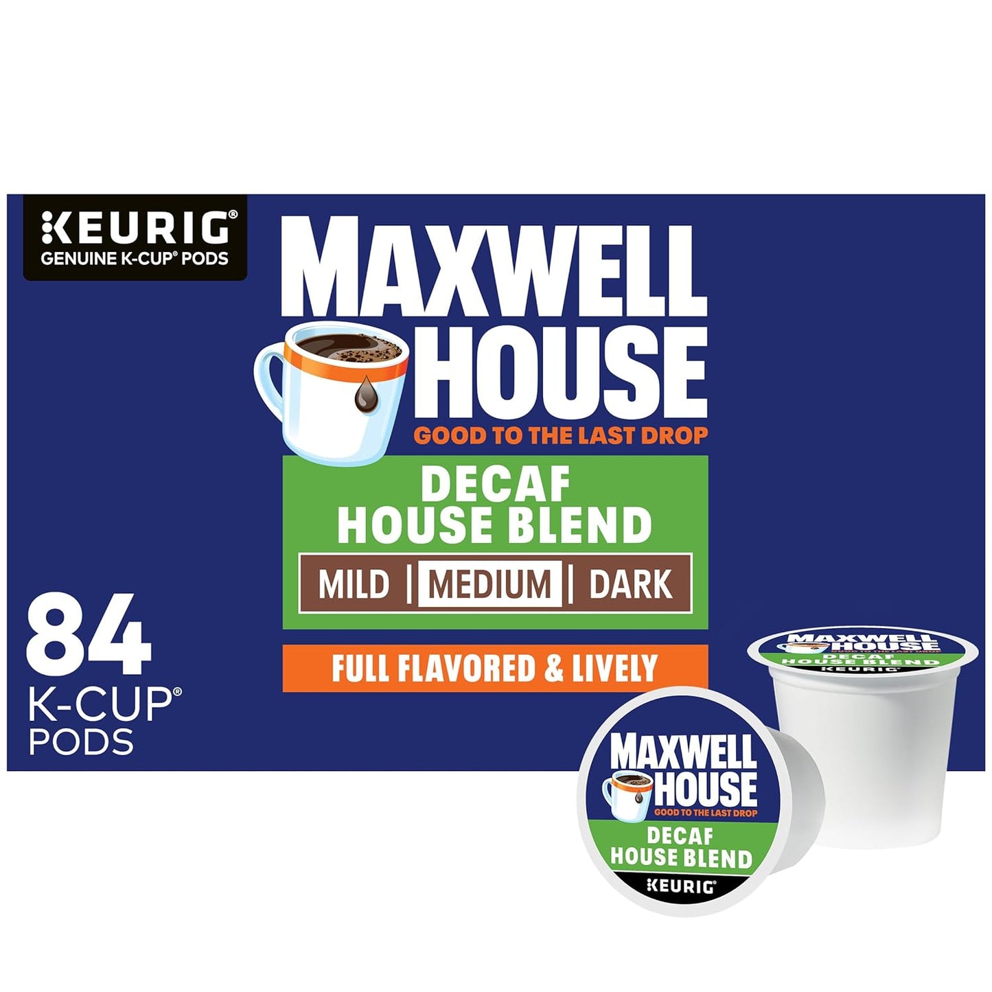 84ct Maxwell House Decaf K-Cup Pods