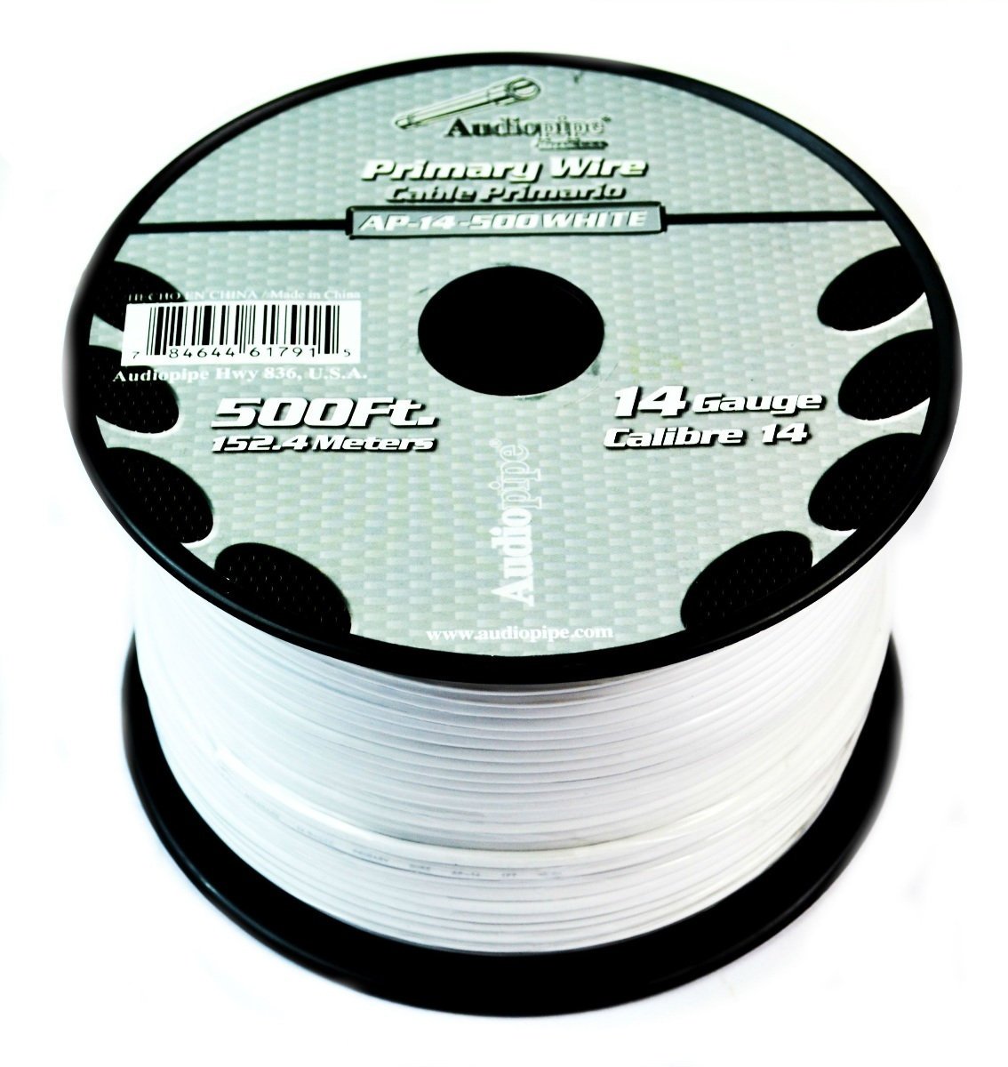 Audiopipe 14 Gauge Car Audio Primary Wire for Reliable Power