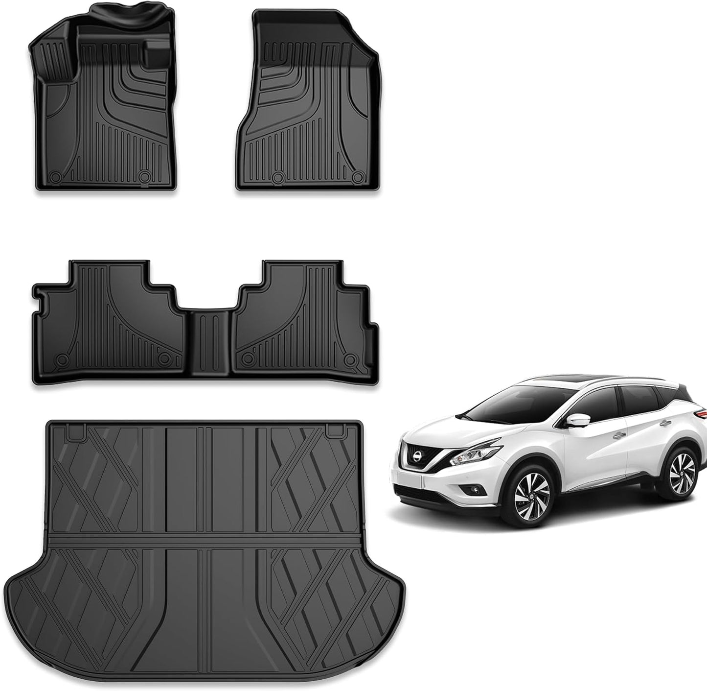 Custom Fit Floor Mats & Cargo Liner for Nissan Murano 2015-2018