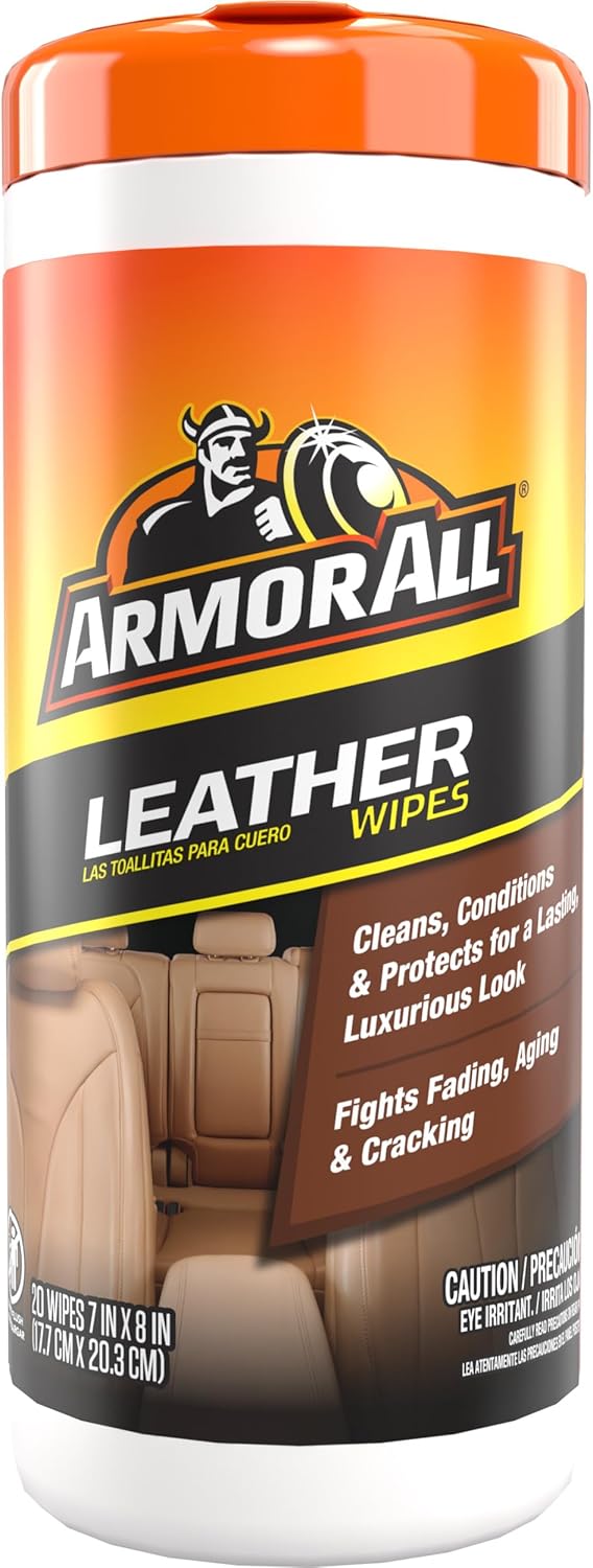 Armor All Leather Wipes: Ultimate Car Interior Care!