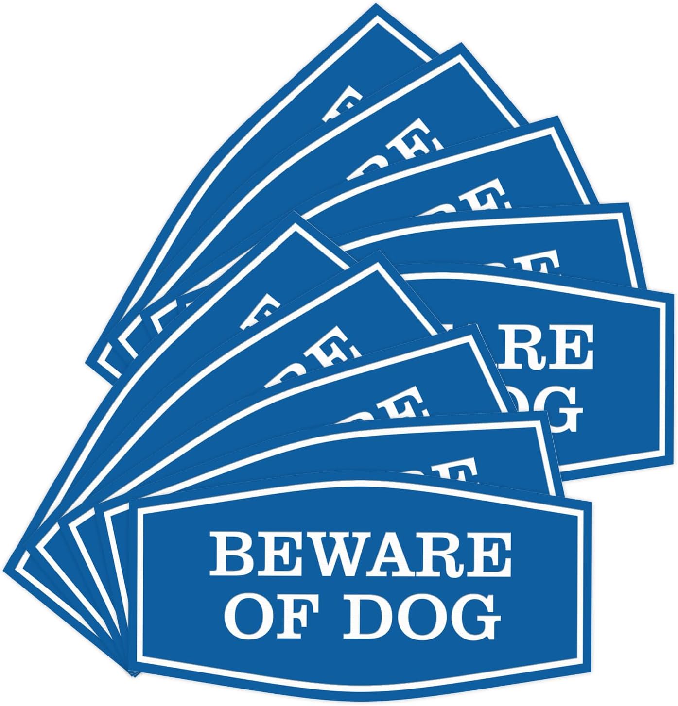 Beware of Dog Wall or Door Sign - Durable Home Security Signs