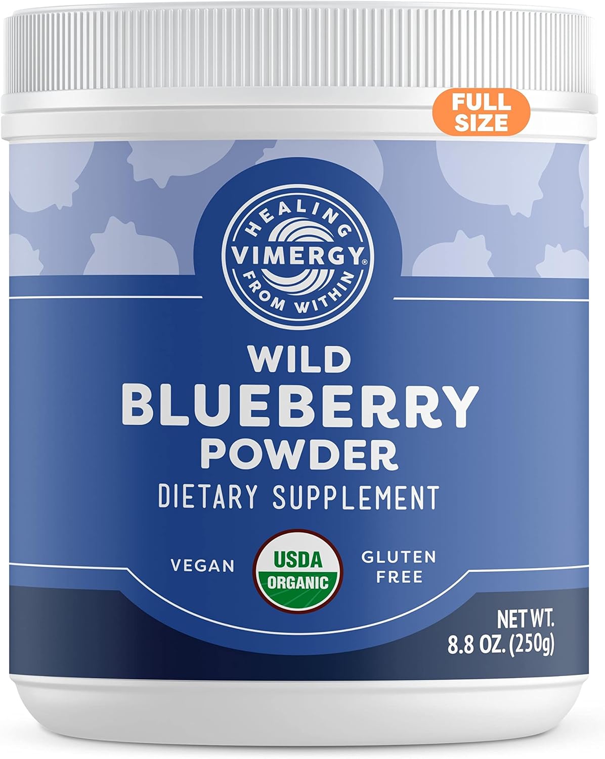 Vimergy Wild Blueberry Powder for Brain and Heart Health