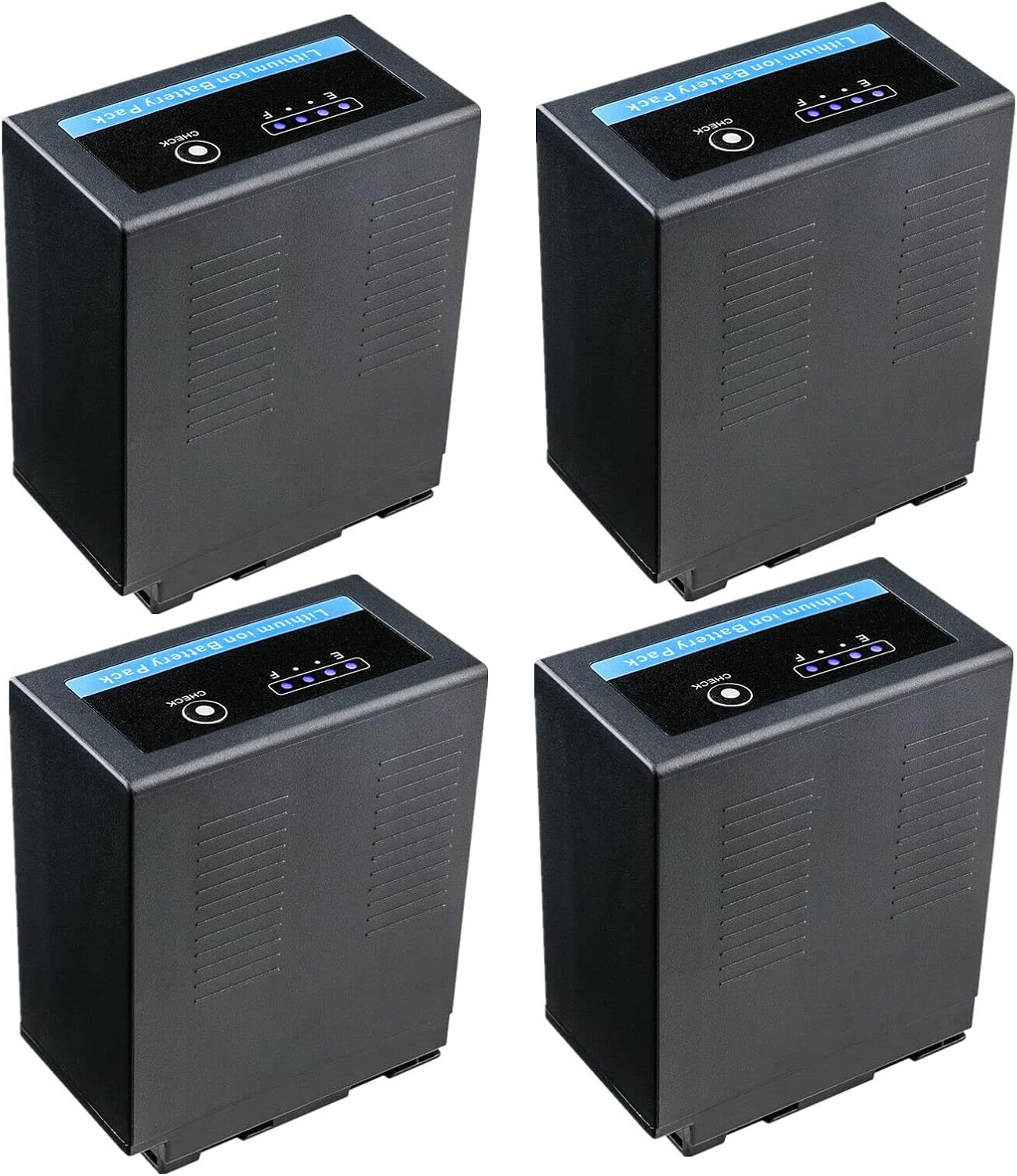 Kastar 4-Pack CGA-D54 Pro Battery Replacement for Panasonic Cameras