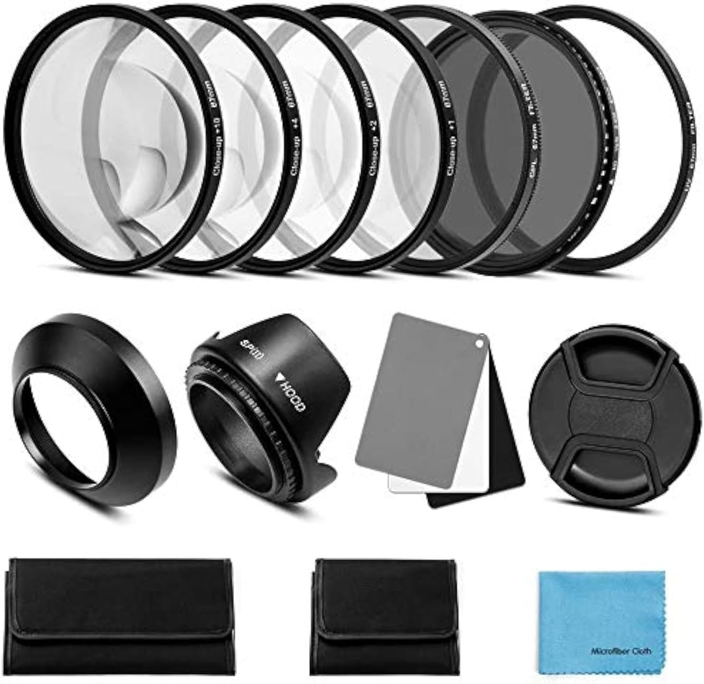 82mm Lens Filter Accessories Kit for Canon Nikon Sony Cameras