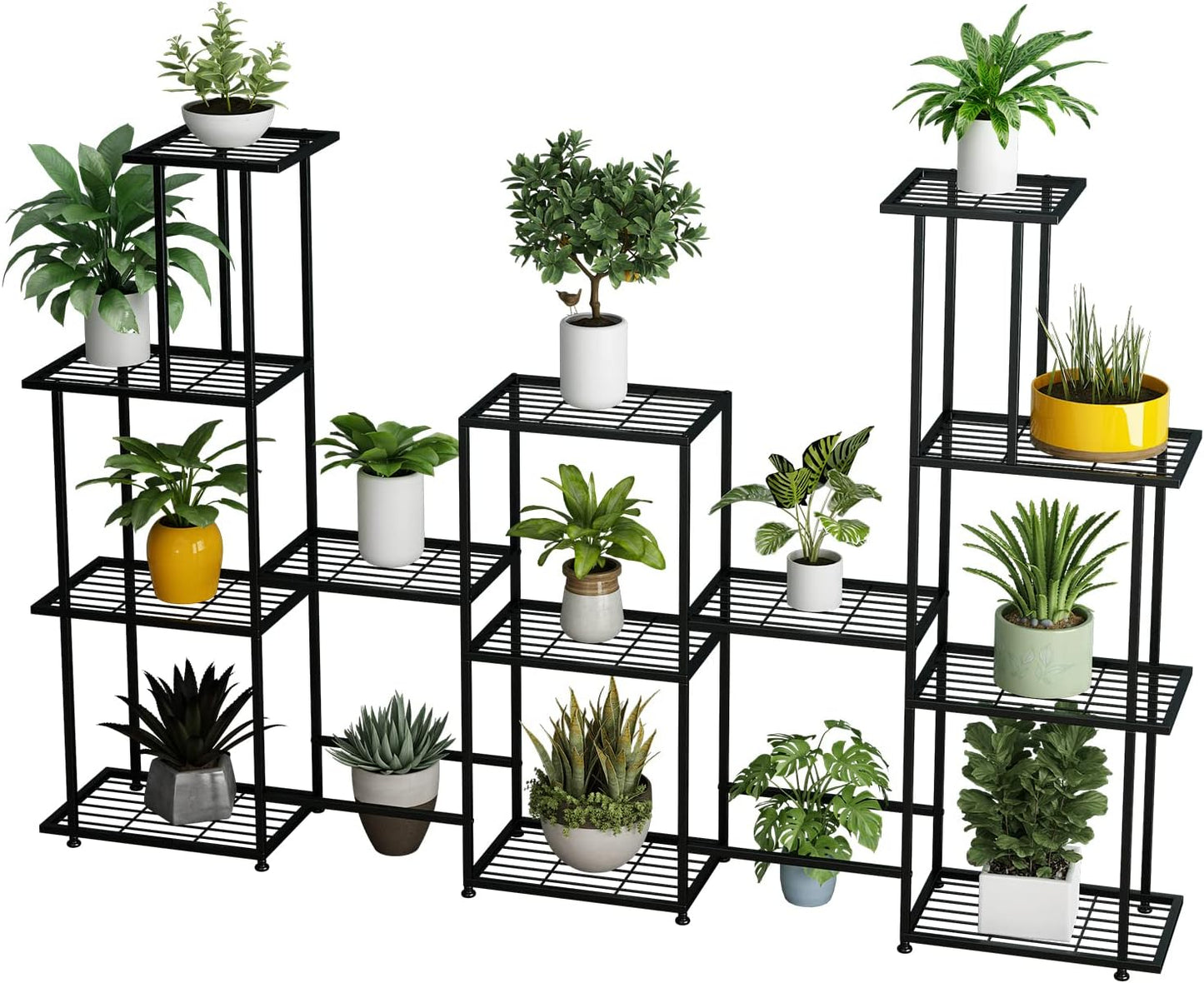 Tall Multi Tier Plant Stand for Indoor and Outdoor Use