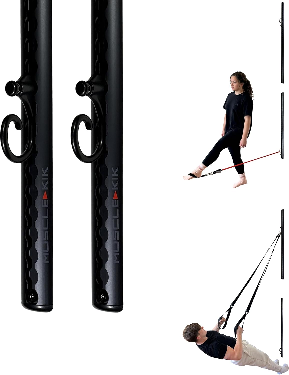 Aluminum Wall-Mounted Anchor Fitness System for Home Gym