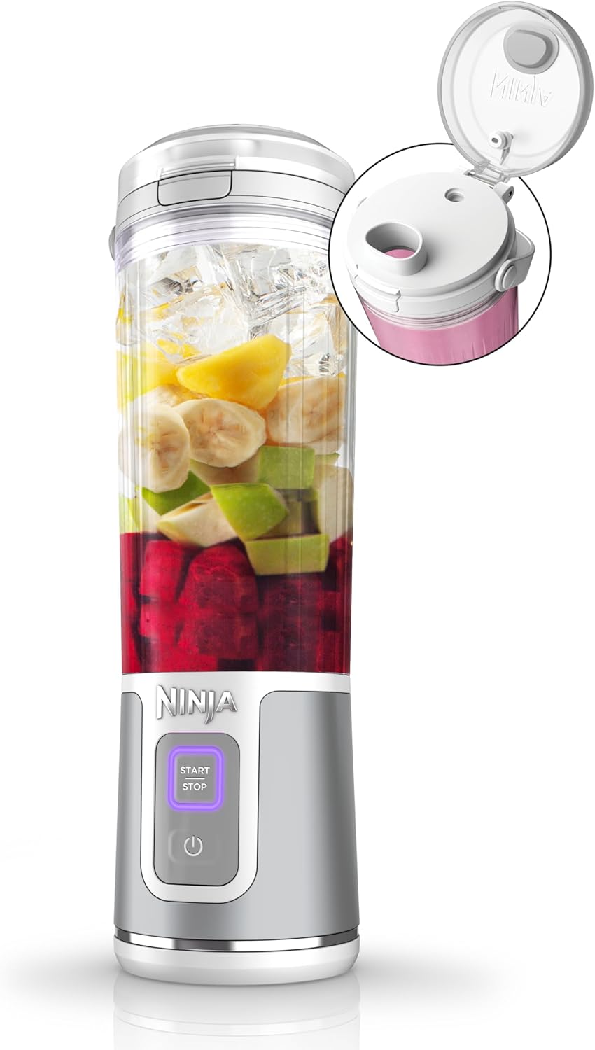 Ninja BC151WH Blast Portable Blender for Smoothies & Shakes
