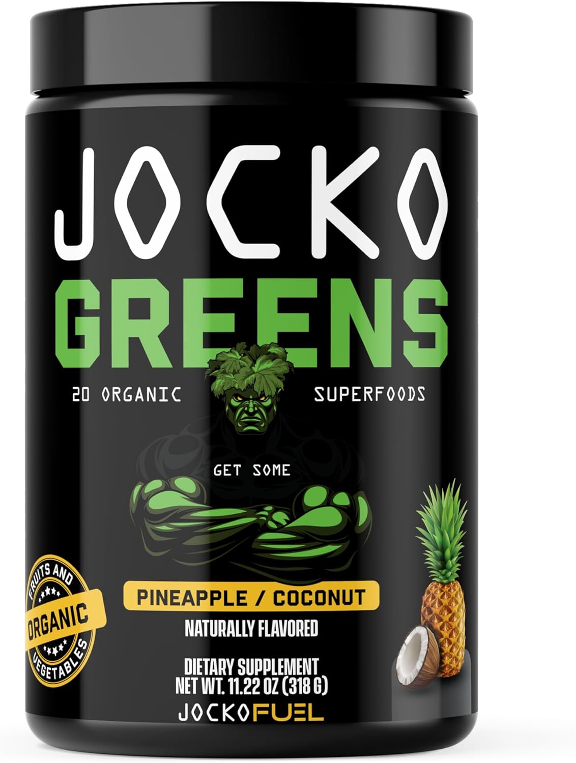Jocko Fuel Daily Greens Powder for Gut Health and Digestion
