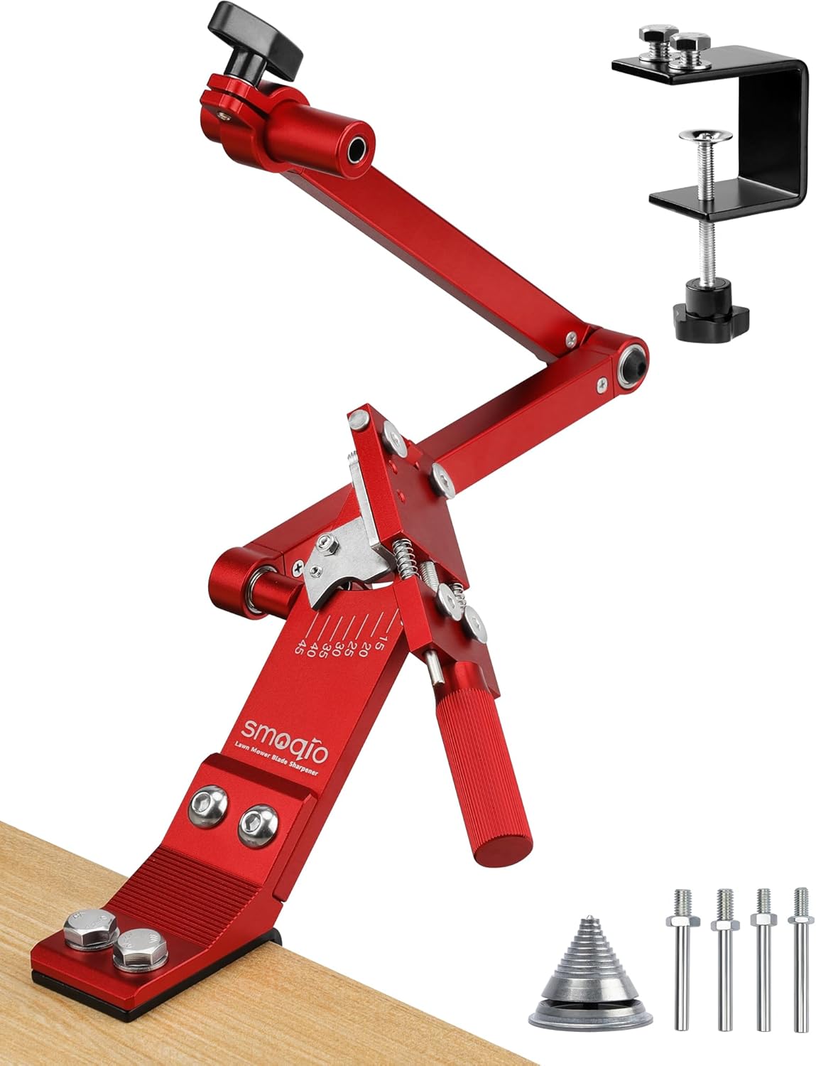 Lawn Mower Blade Sharpener Tool for Efficient Lawn Care