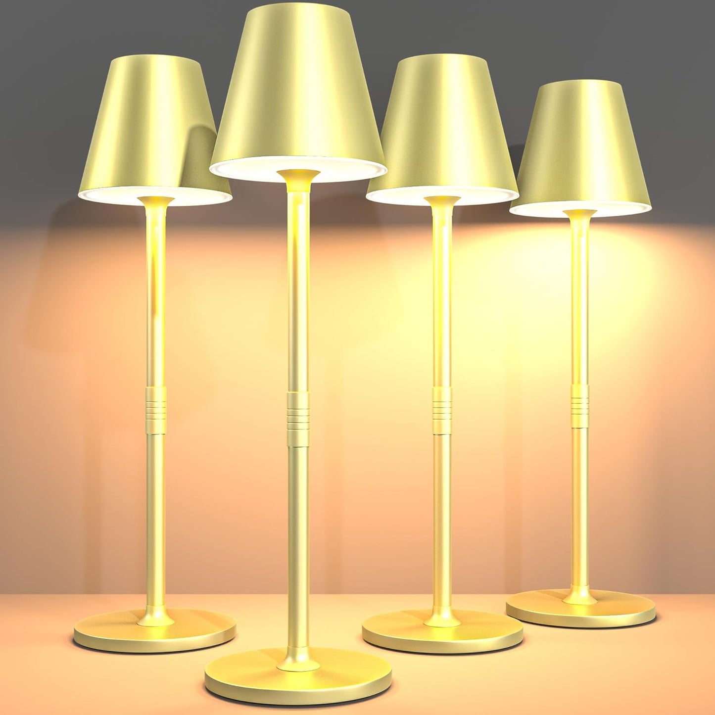 LED Cordless Table Lamp with Rechargeable Battery for Any Space