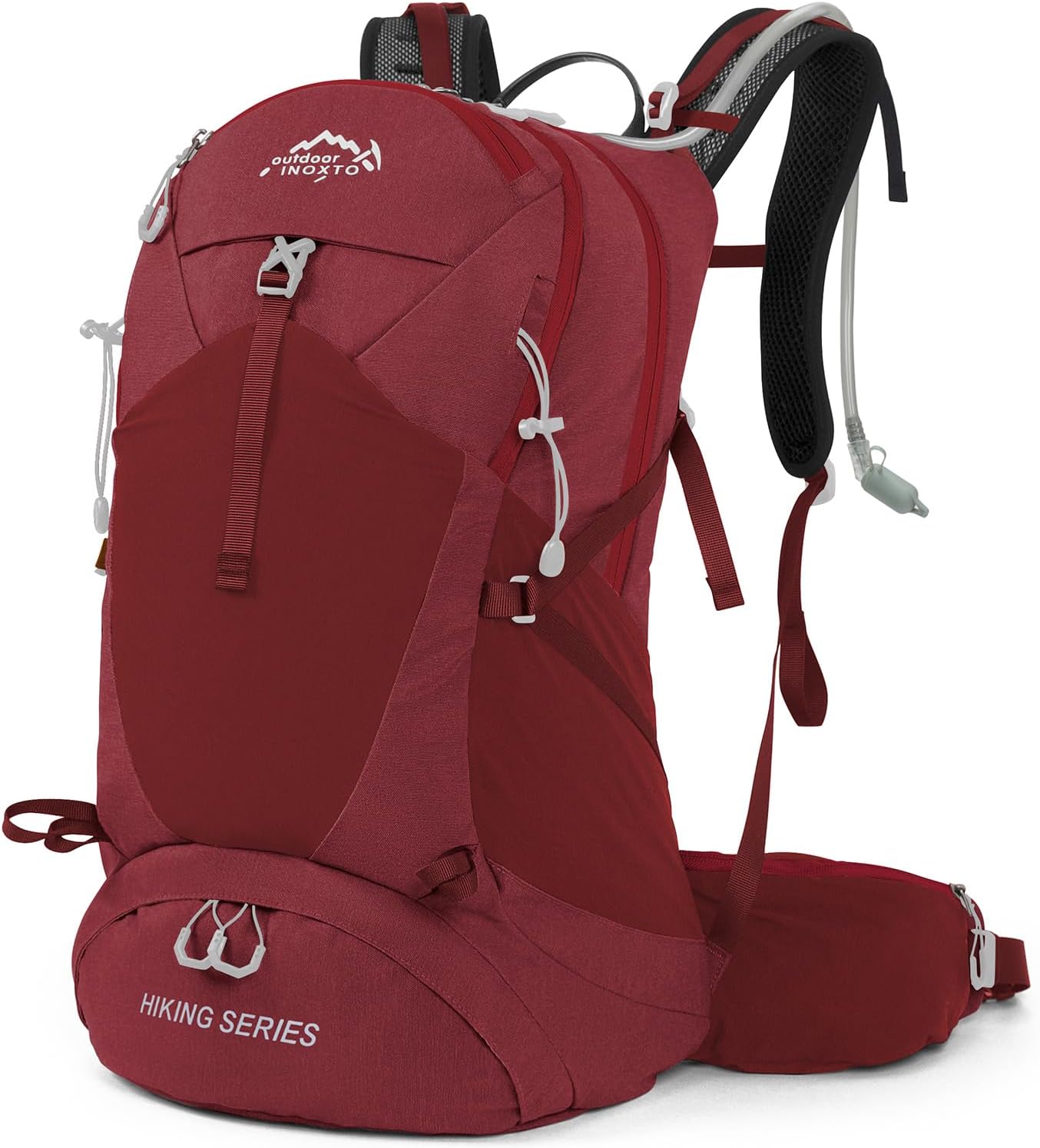Hiking Backpack with 3L Water Bladder and Rain Cover for Adventures