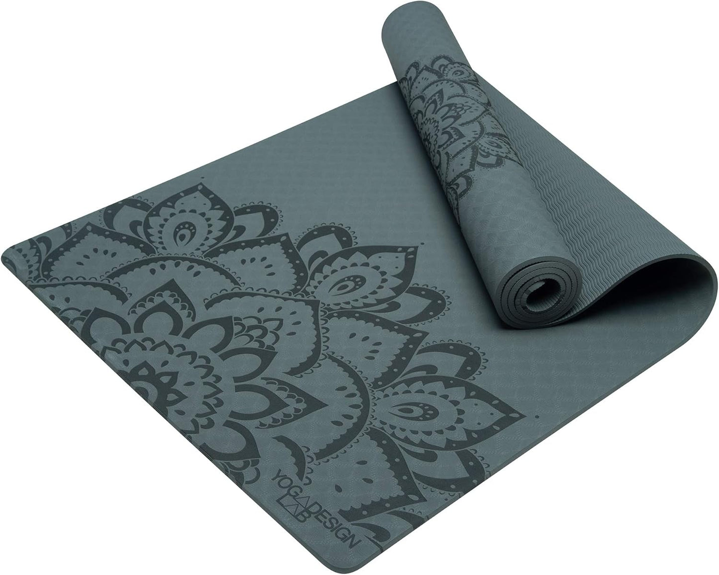 Yoga Design LAB Thick Support Mat, Ideal for Hot Yoga & Power
