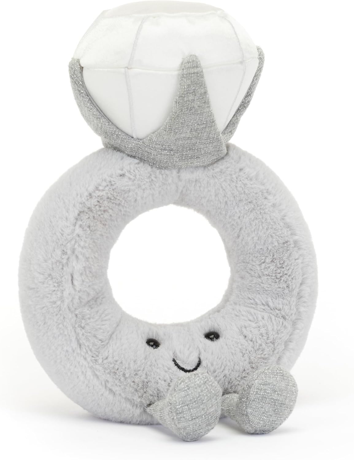 Jellycat Amuseables Diamond Ring Stuffed Toy for All Ages