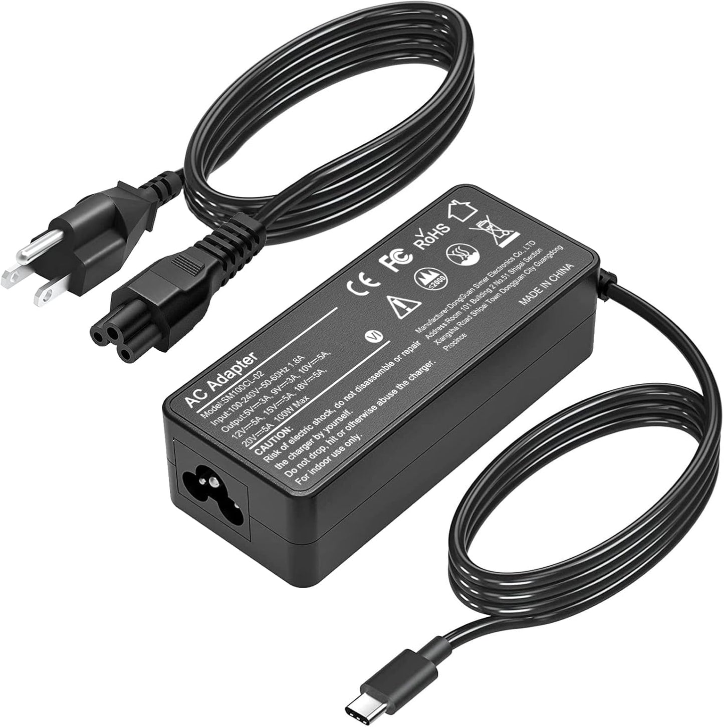 Fast Charge All USB-C Devices with ELECBRAiN 100W Adapter