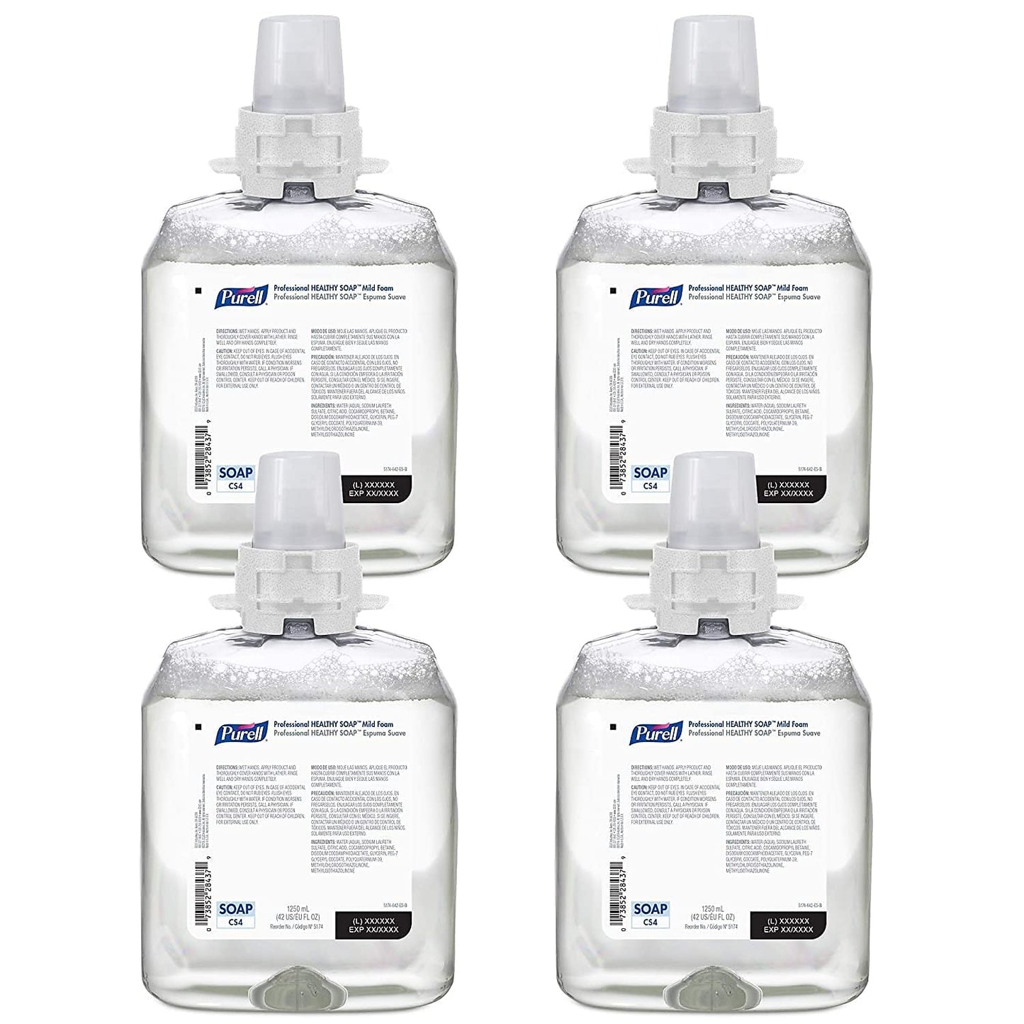 PURELL Brand HEALTHY SOAP Mild Foam Refill for CS4 Dispenser
