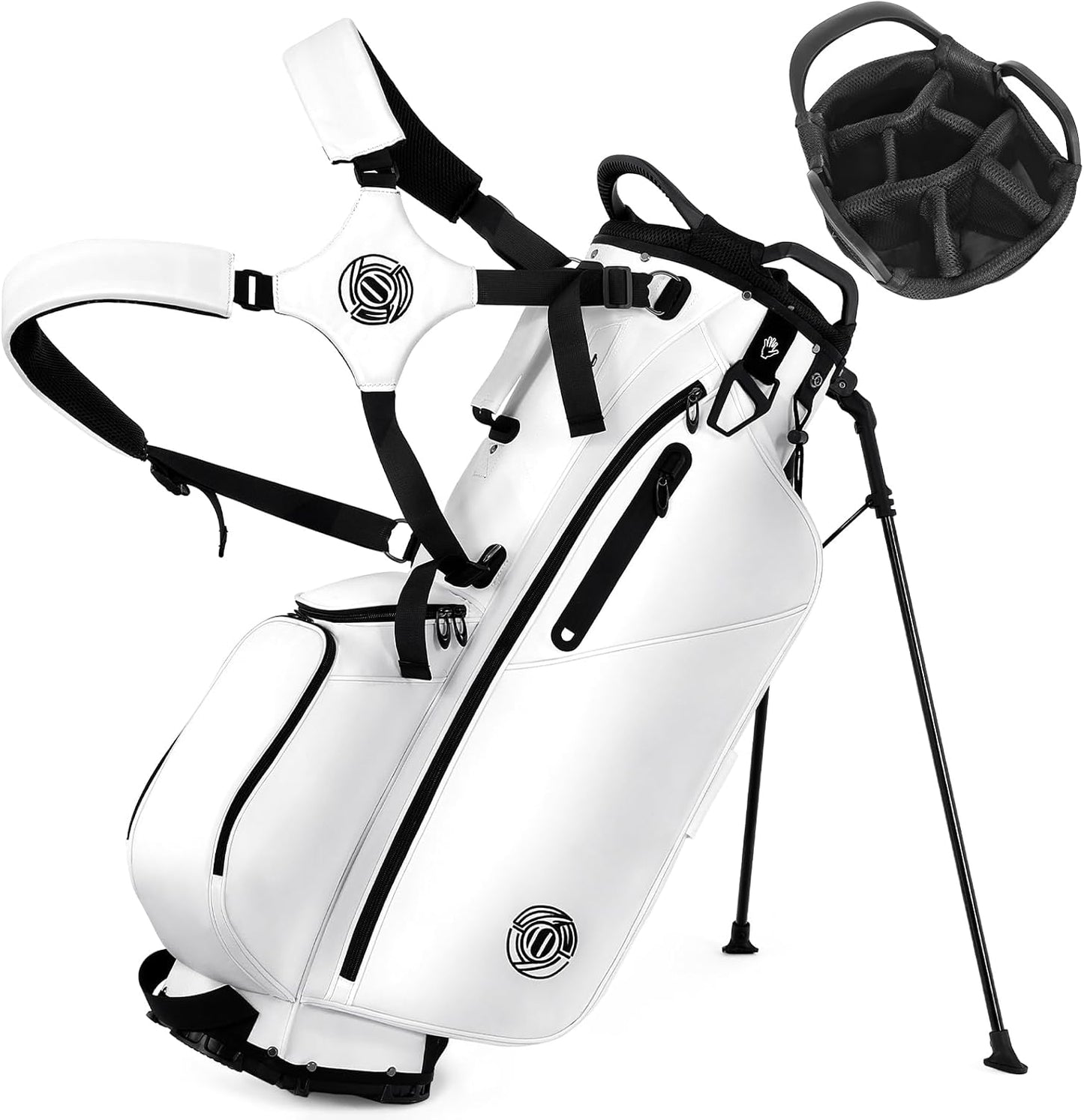 Lightweight Golf Stand Bag with 7 Way Dividers for Comfort