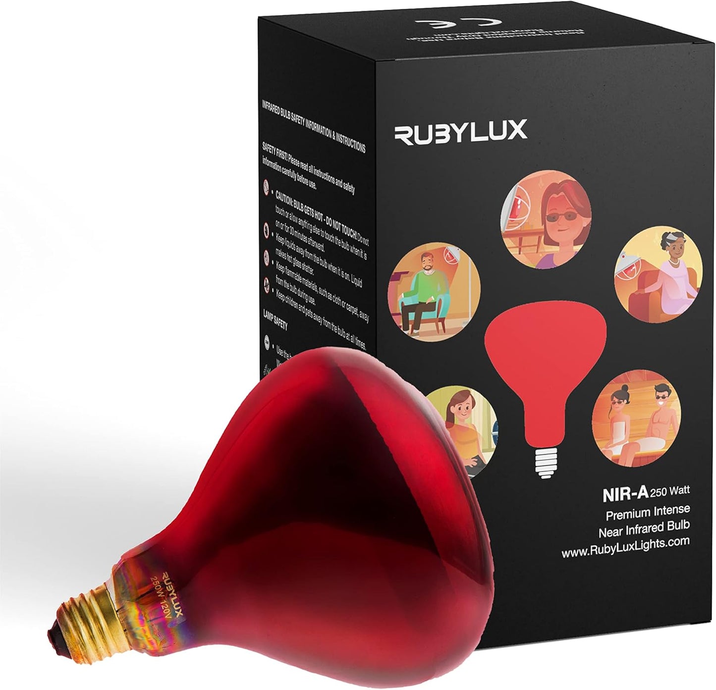 Boost Wellness with RubyLux NIR-A 250W Bulb