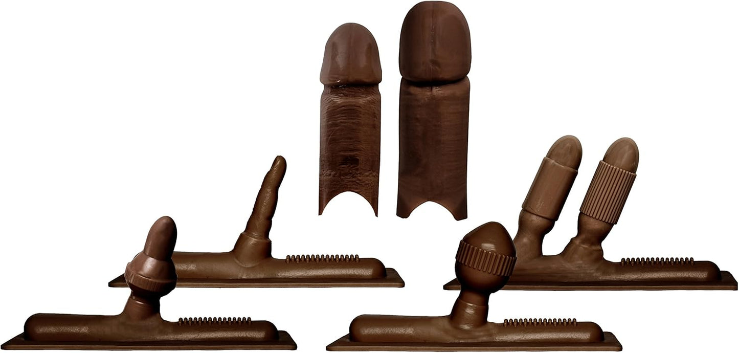 Sybian 6 Attachment Special - Finger, Double, G-Mini, G-Max