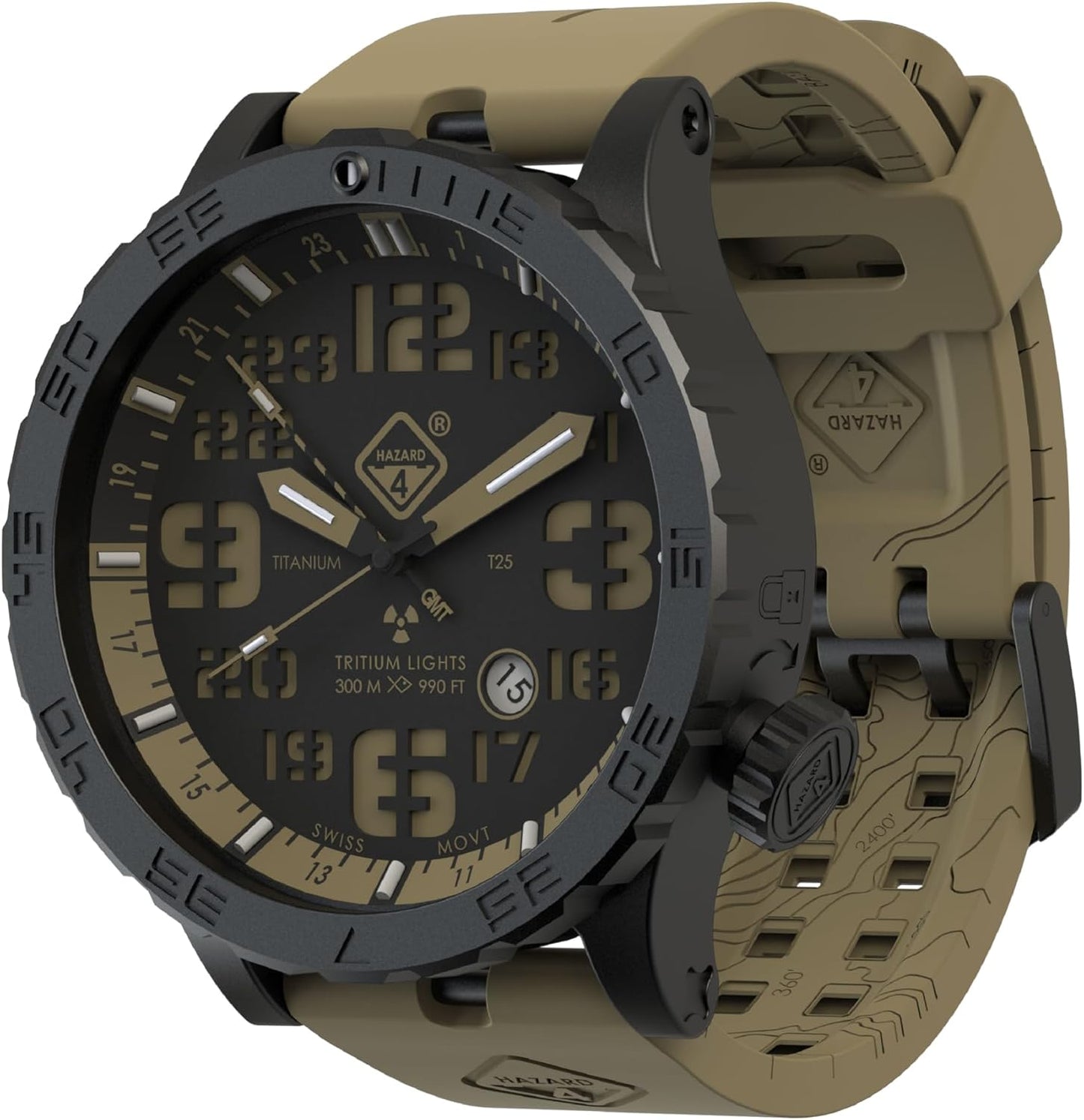 Tritium Dive-Watch: Rugged Titanium Design
