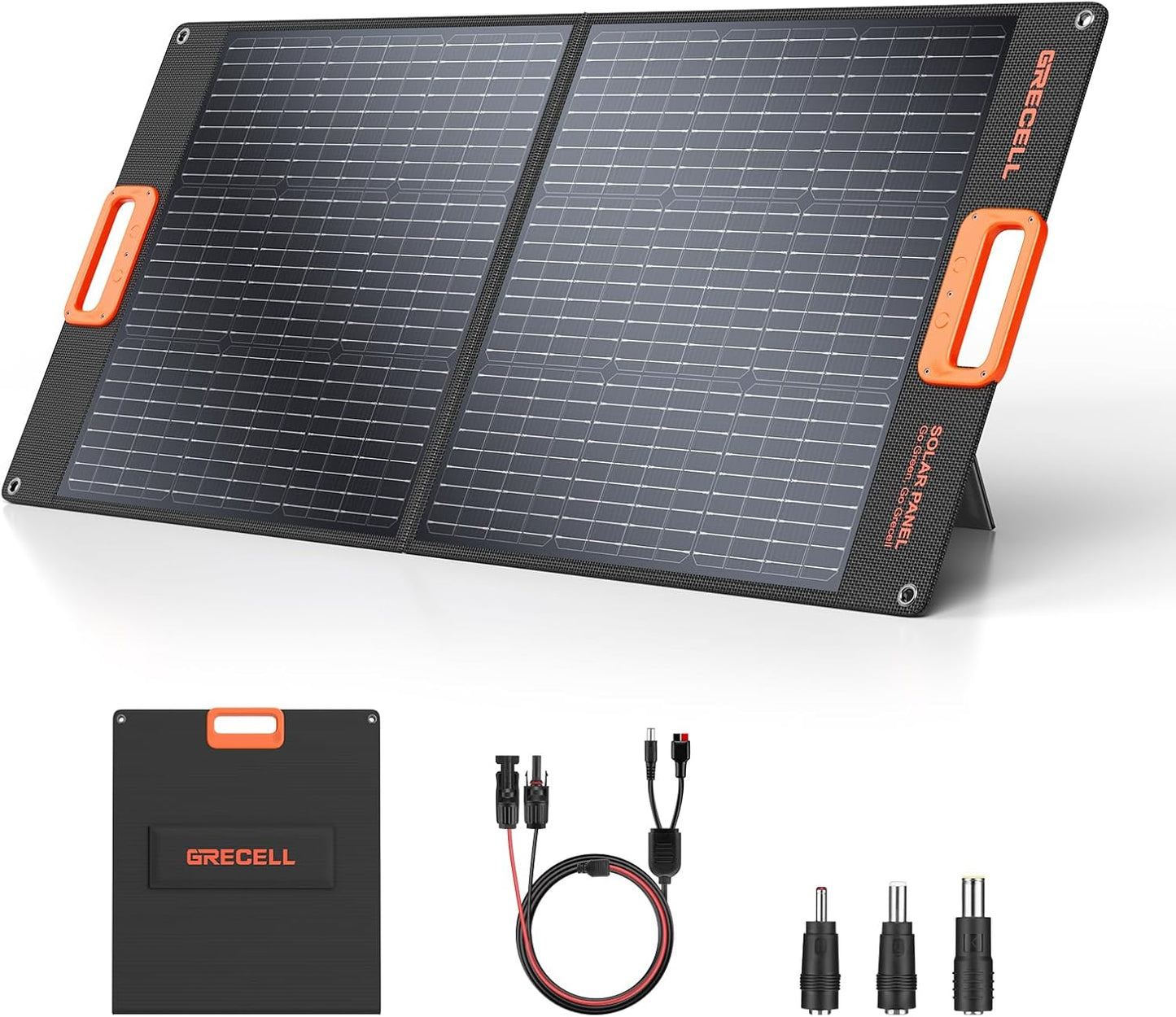 GRECELL 100W Portable Solar Panel - Efficient Power on the Go!