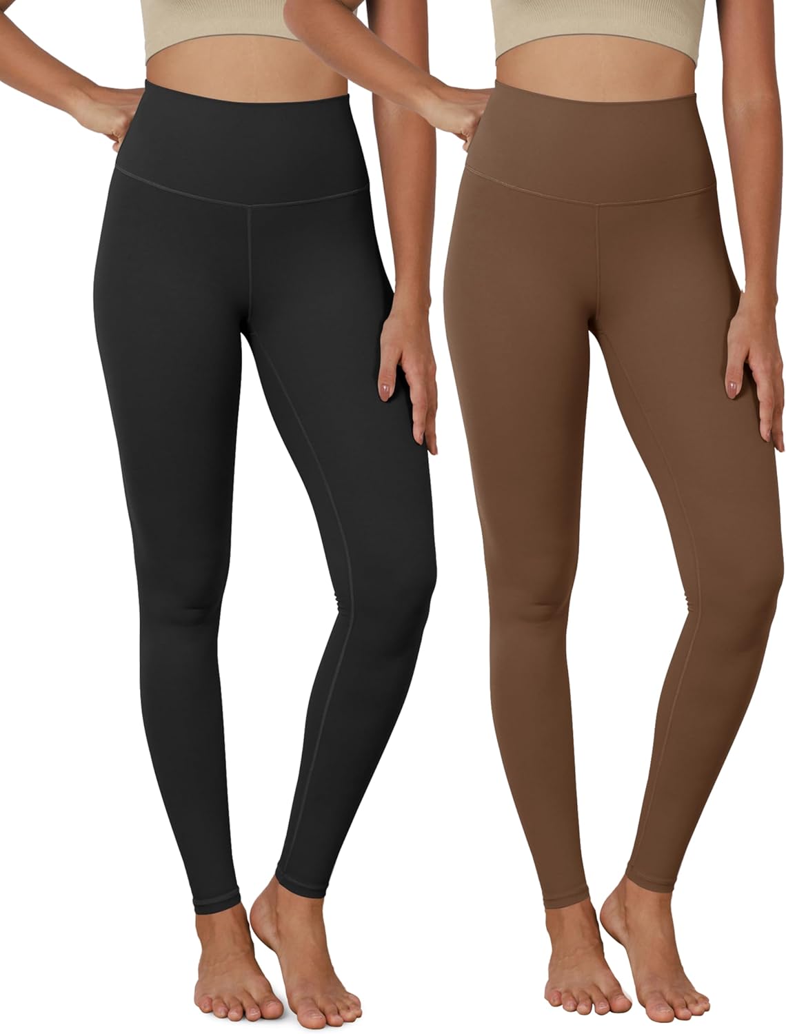 ODODOS Buttery Soft Lounge Yoga Leggings for Women - High Waist