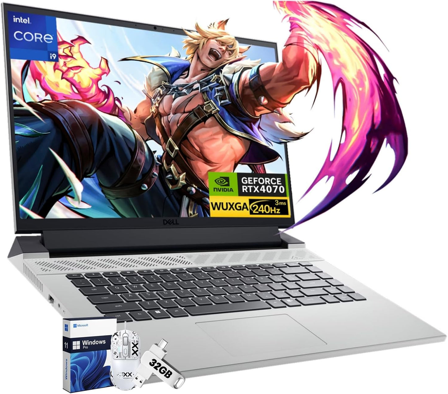 Dell G16 Gaming Laptop: 2K 240Hz Display, i9 13900HX, RTX 4070, 32GB RAM, 2TB SSD