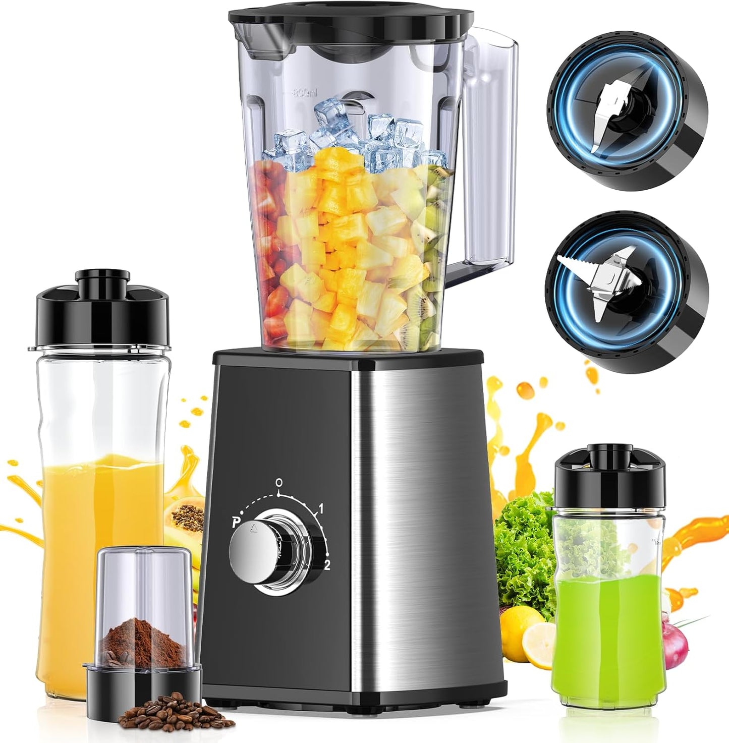 PSIIDAN Smoothie Blender Set - Blend & Go!