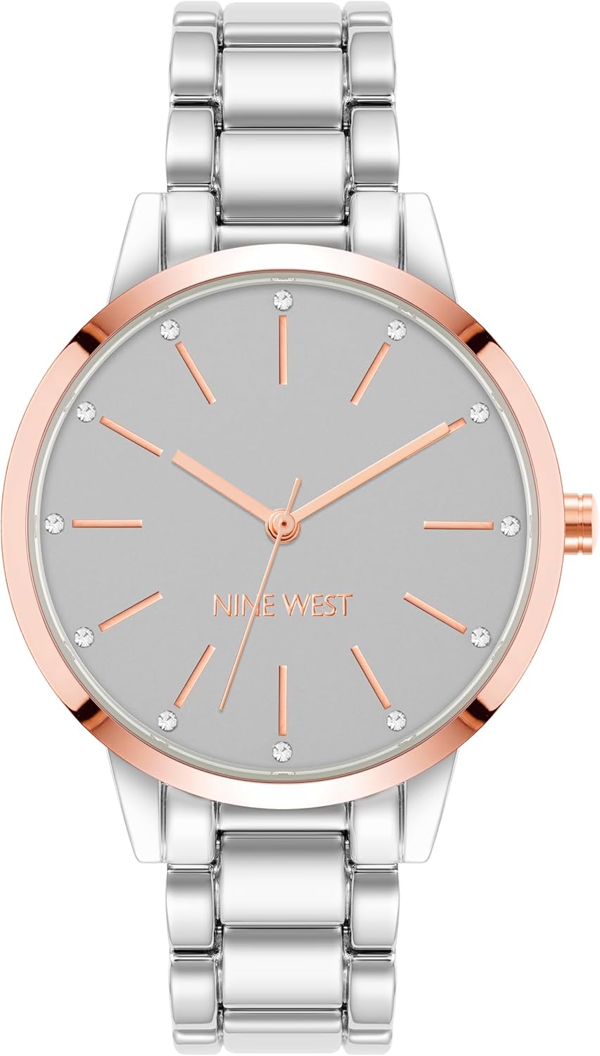 Nine West Women's Crystal Accented Bracelet Watch Review