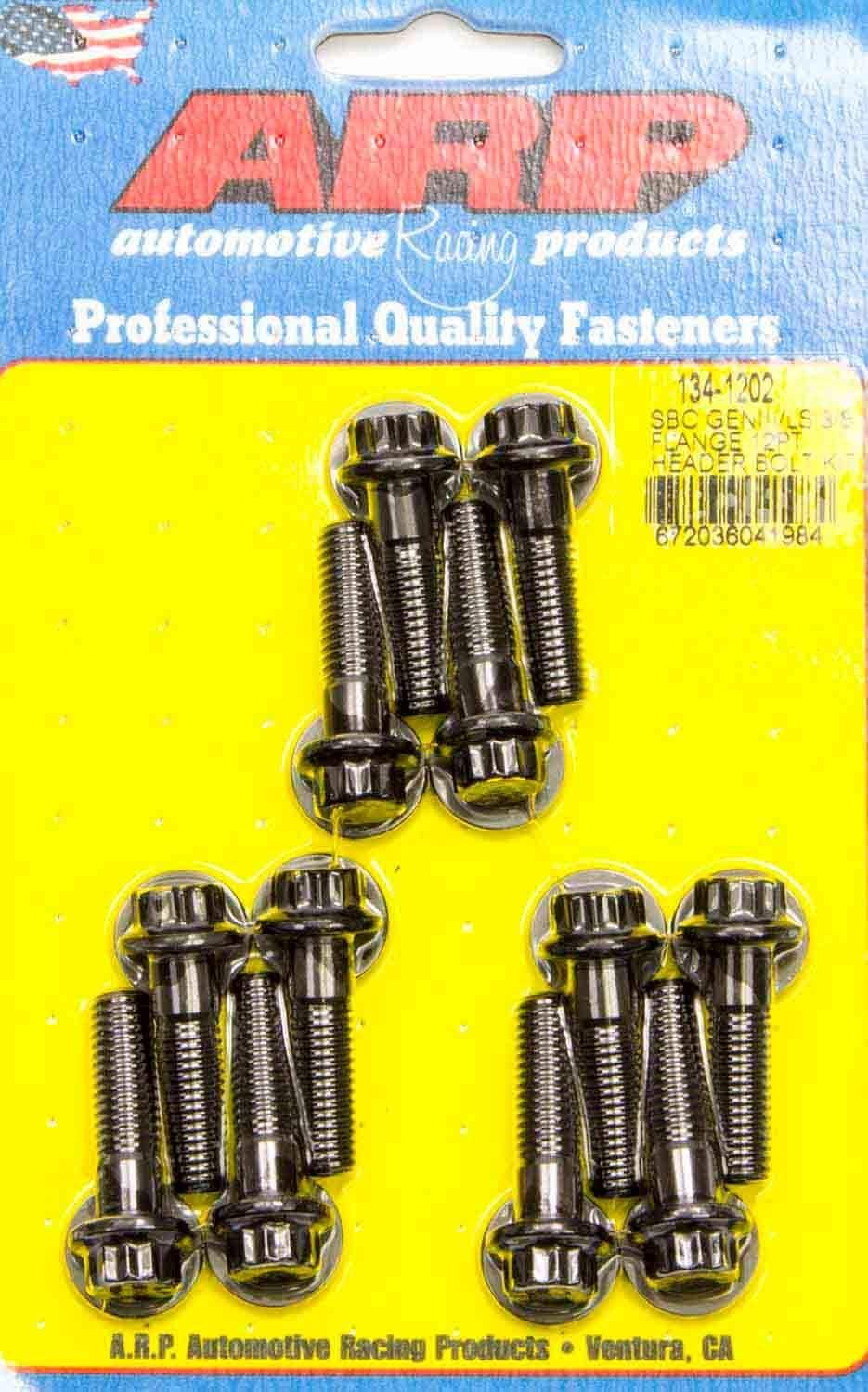 ARP 134-1202 Chromoly Header Bolt Kits for Chevrolet Gen III/LS