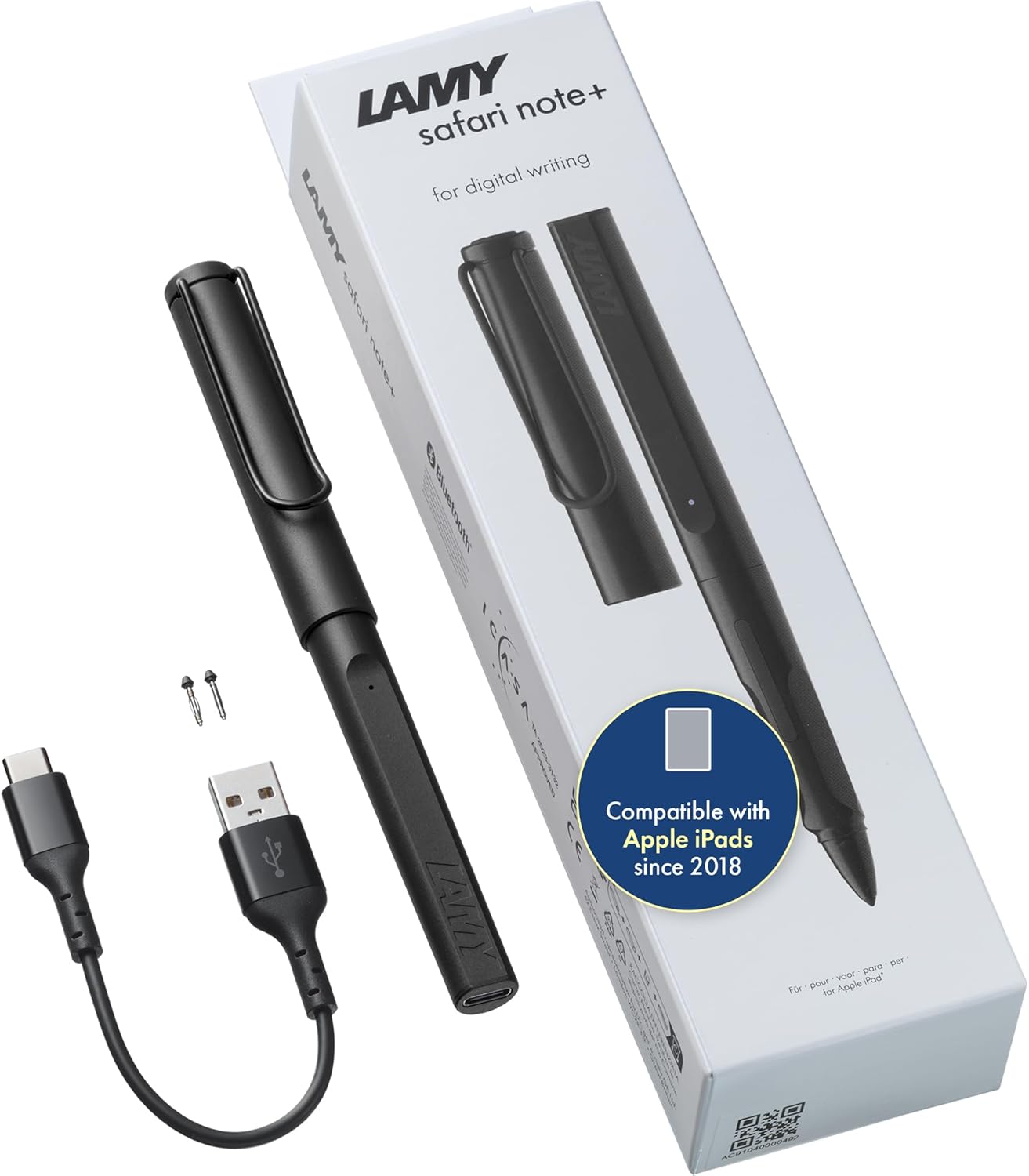 LAMY Safari Note+ iPad Pen with Palm Rejection & Tilt Sensitivity