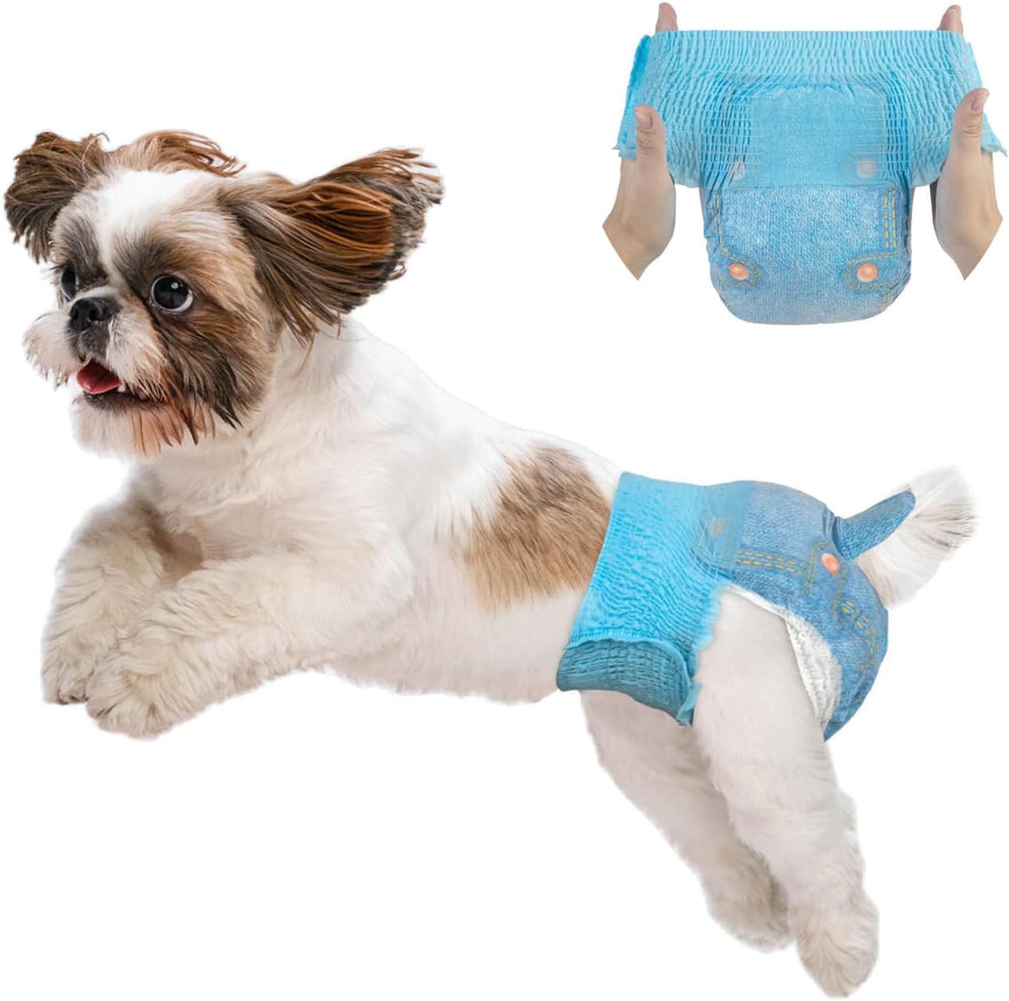 Dono Disposable Dog Diapers: 360 Leak-Proof Absorbency!